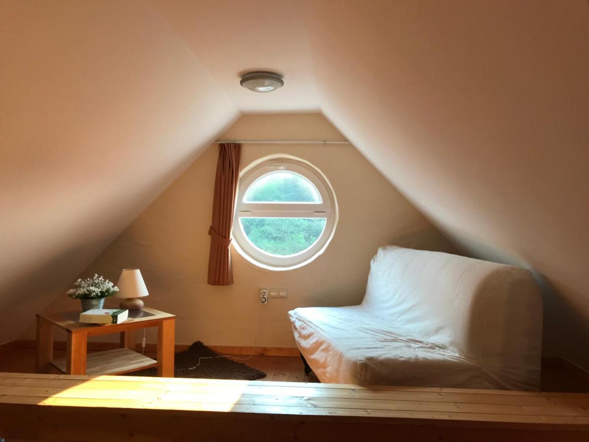 Ferienwohnung Am Pommerbach Pommern Esterno foto